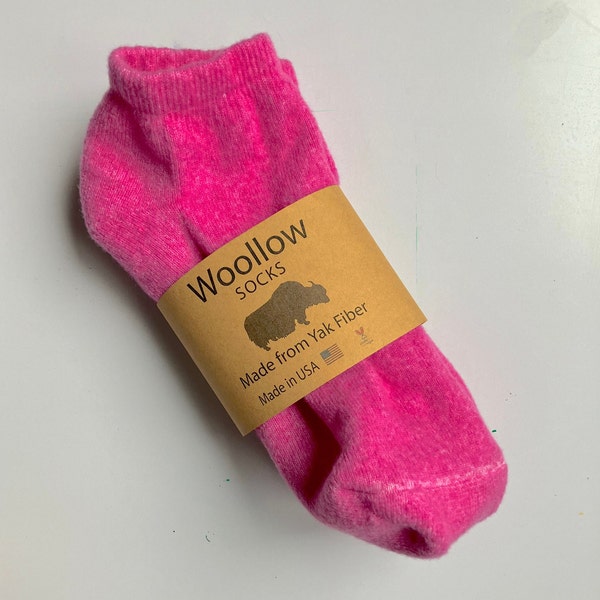 Super Soft Yak Ankle Sock, Warm All-Natural Socks, Socks for Women / Men, Cozy Socks,Made in USA, Gift For Mom, Mother's Day Gift, Bed Socks