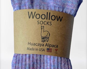 Alpaca Boot Socks: Extra Thick Full Cushion Hiking Socks
