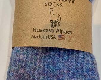 Alpaca Boot Socks: Extra Thick Hiking Socks, Made in USA