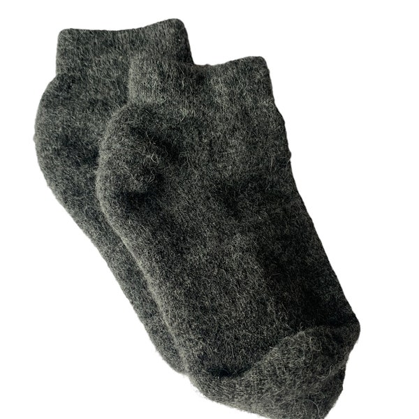 Super Soft Alpaca Ankle Socks, Alpaca Socks for Women /Men, Made in USA, Activewear, Bed Socks, House Shoes, Gift For Mom, Mother's Day Gift