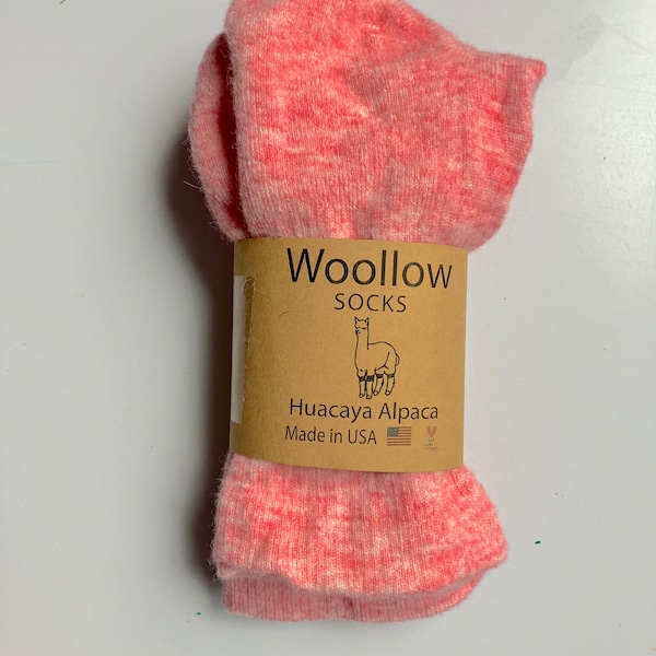 Super Soft Alpaca Crew Socks for Women/Men, Made in USA, Activewear,  Hiking Socks, Gift For Mom, Mother's Day Gift, Bed Socks, Cozy Socks