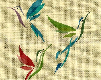 Bird/Hummingbird/ Counted Cross Stitch Pattern/digital cross stitchPDF /instant download