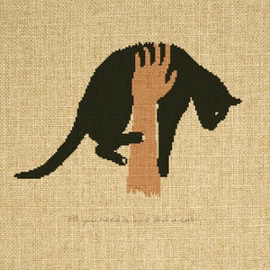 Cats/Kitten/Kitty/animal Counted Cross Stitch Pattern(Chart)/digital cross stitchPDF /instant download