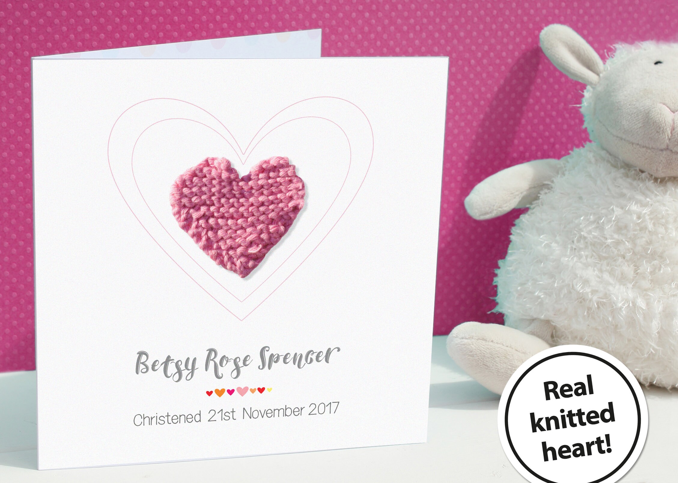 Personalised Christening Card | Baptism Card | New Baby Girl Card |  Handmade Special Card | Baby Name Card | Modern Names Date | Cute | Pink -  Etsy