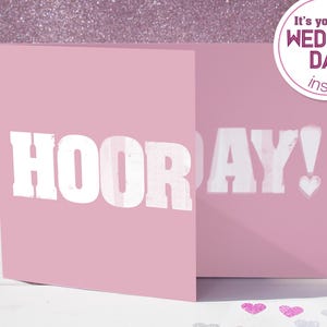 Trouwdagkaart, kaart meneer en mevrouw, pasgetrouwde kaart, speciale trouwkaart, gefeliciteerd trouwkaart, kaart voor koppels, huwelijkscadeaukaart