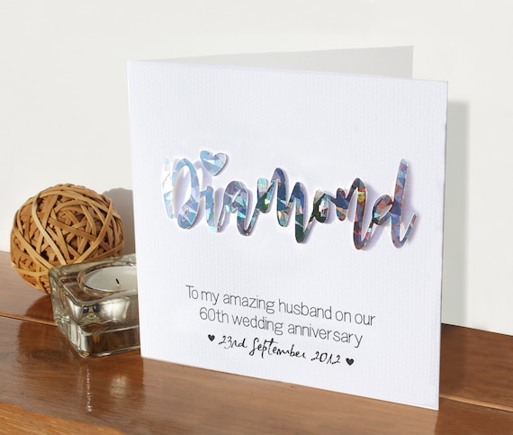 Carte Anniversaire 60 Ans De Mariage - France