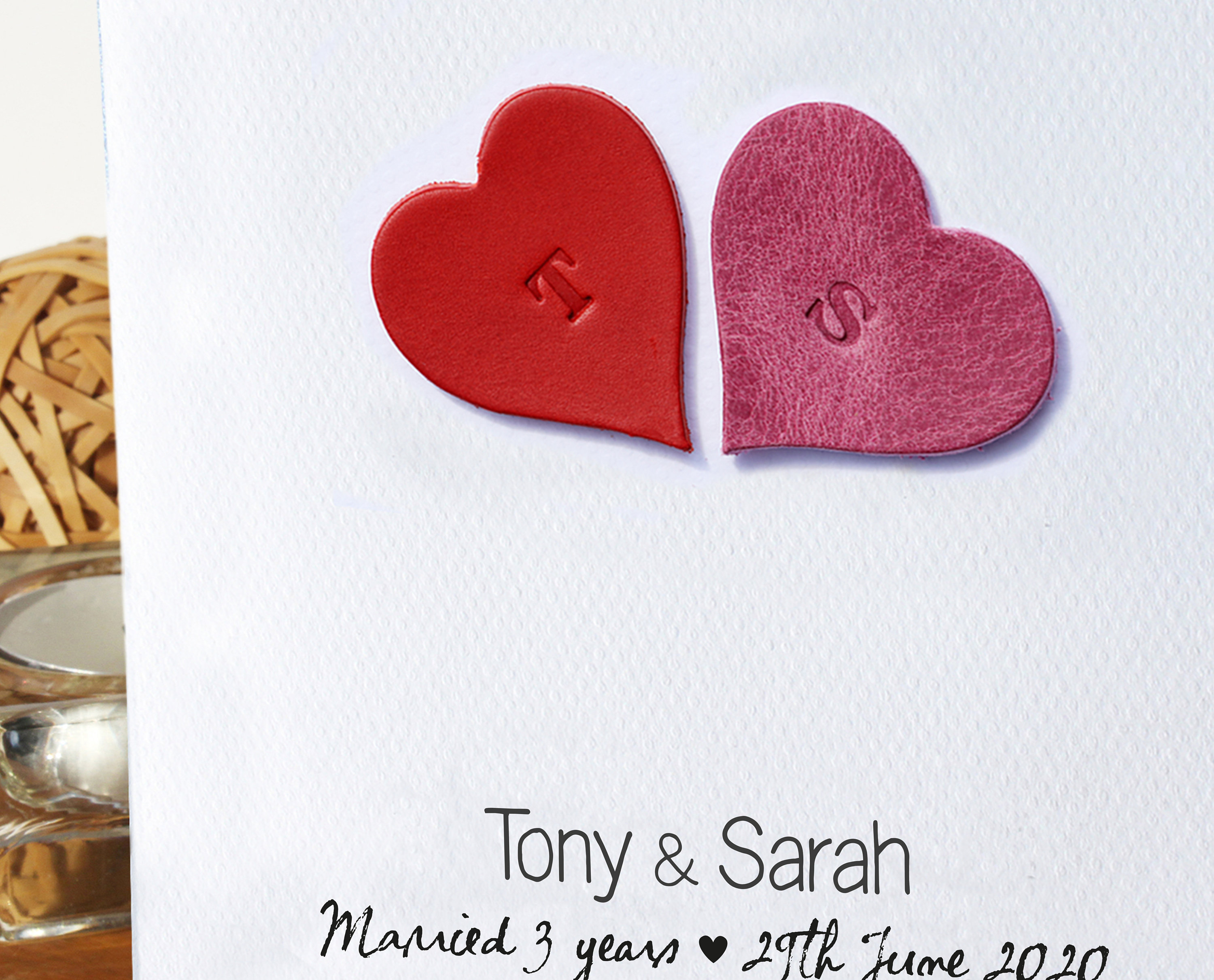 Carte D'anniversaire En Cuir Mignon Stuff4 Pour Mari Haiti