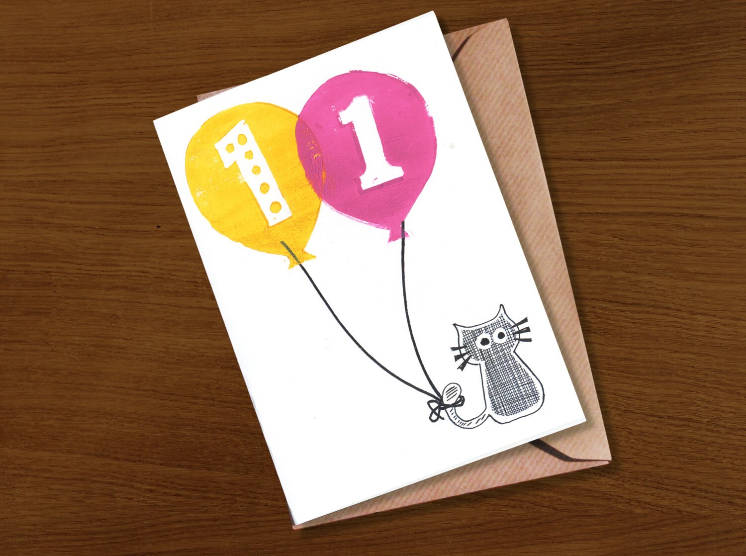 Card for 10 year old age 10 birthday card card for 11 year Etsy