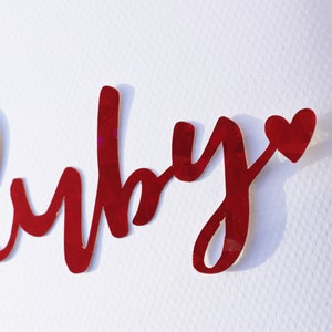 Ruby anniversary card | anniversary gift | married 40 years | 40th wedding anniversary | forty | card for husband wife friend | handmade image 5