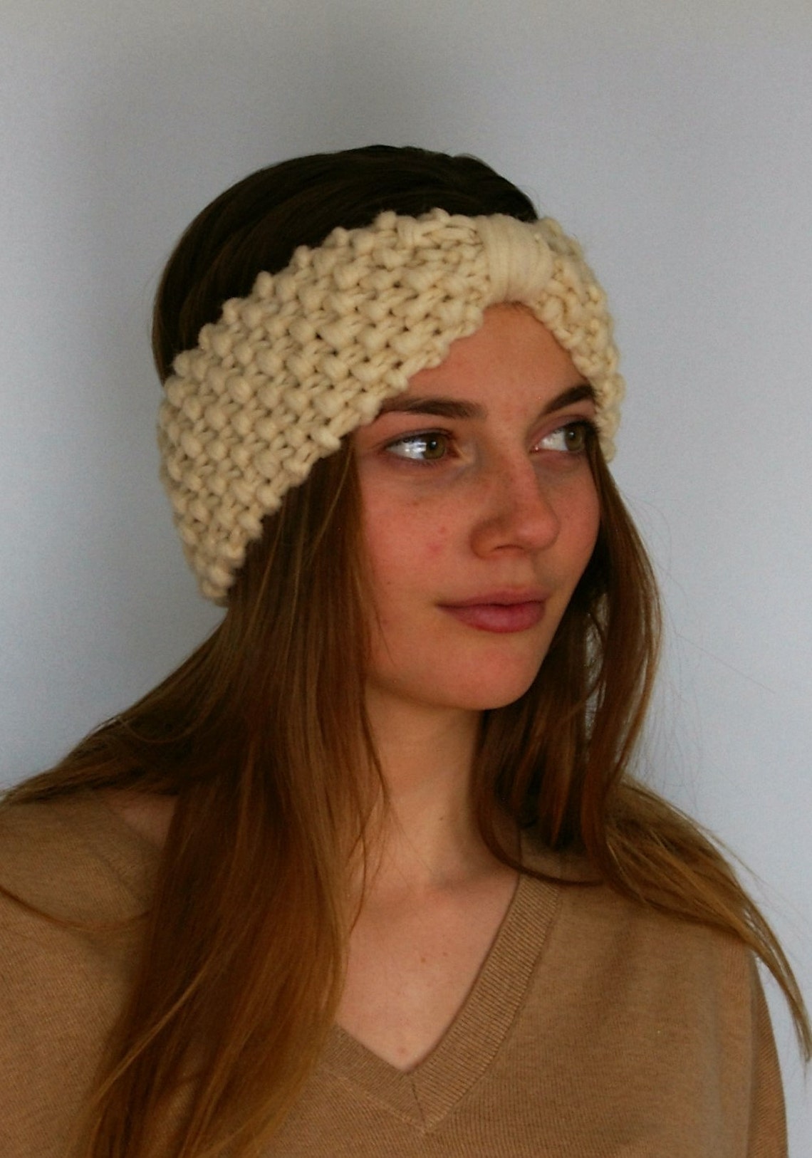 Wool headband hair accessories head piece head band Etsy