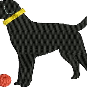 Motif de broderie chien, Labrador