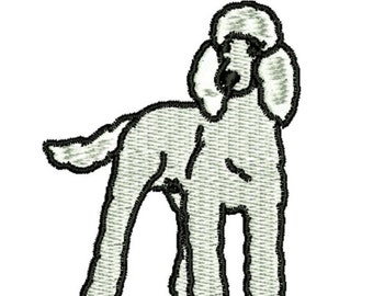 SALE embroidery design dog, poodle