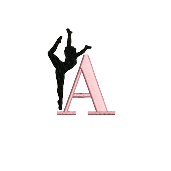 Alphabet embroidery design A to Z