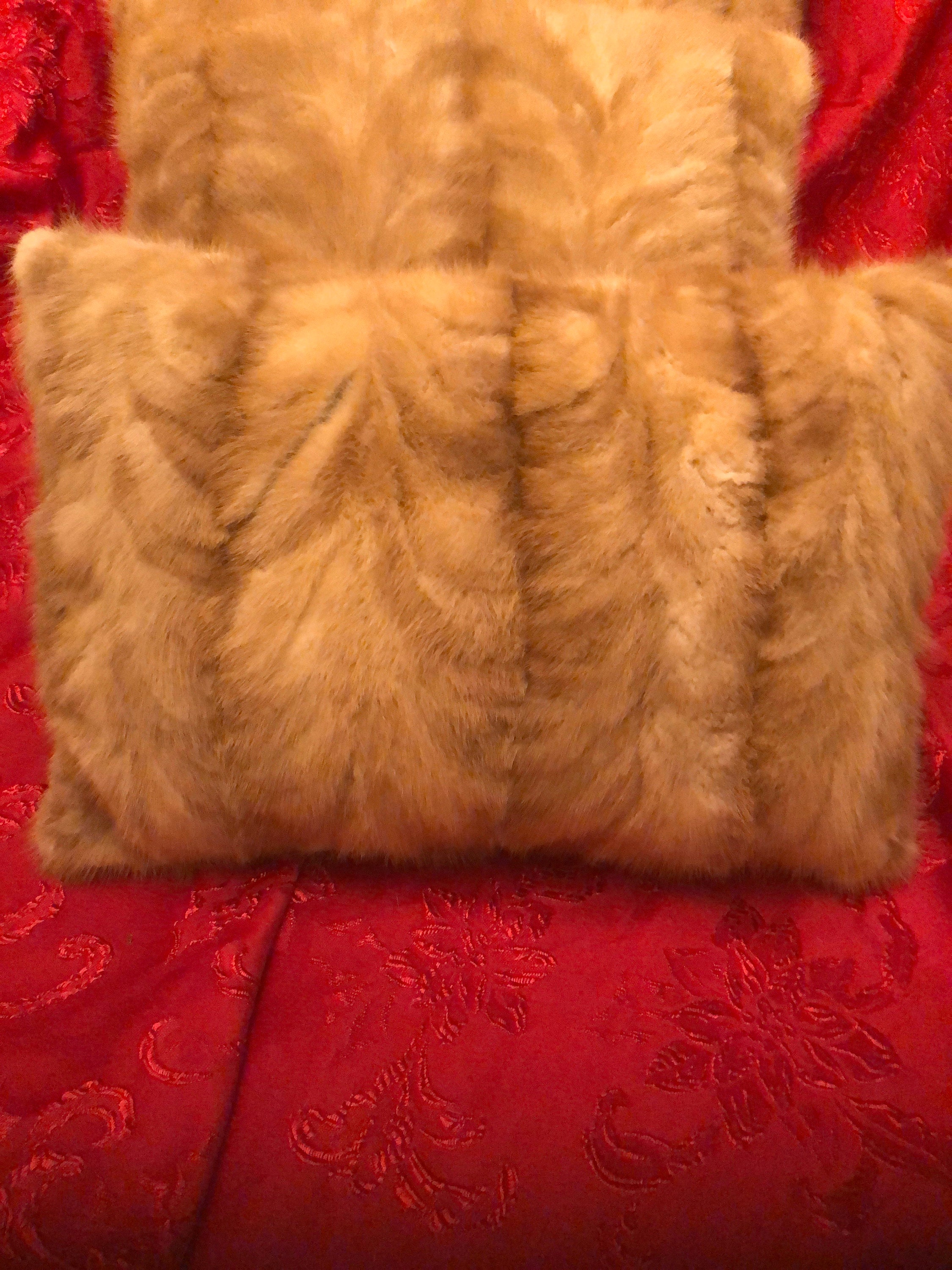 Mink Cushions 4 Piece Set. Made from Fabulous Vintage Fur Etsy