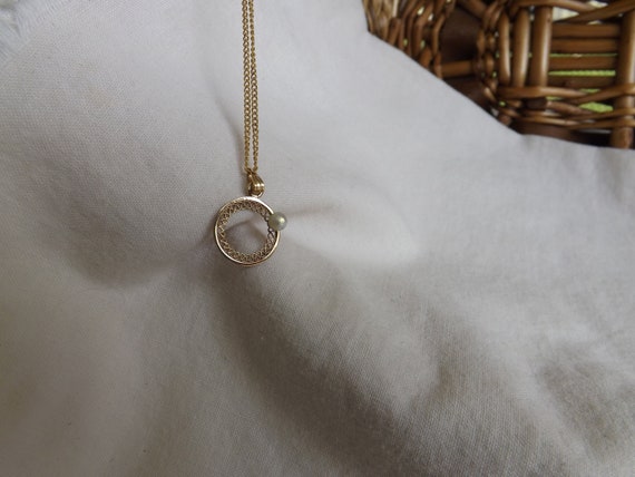 Sarah Coventry Cultured Pearl Necklace 8432 Vintage, Cultured Pearl
