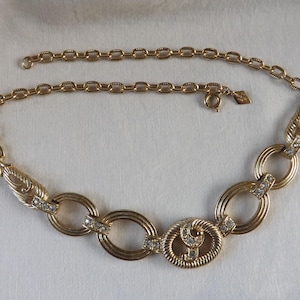 Sarah Coventry Jubilee Choker 8070     Vintage, Rhinestone