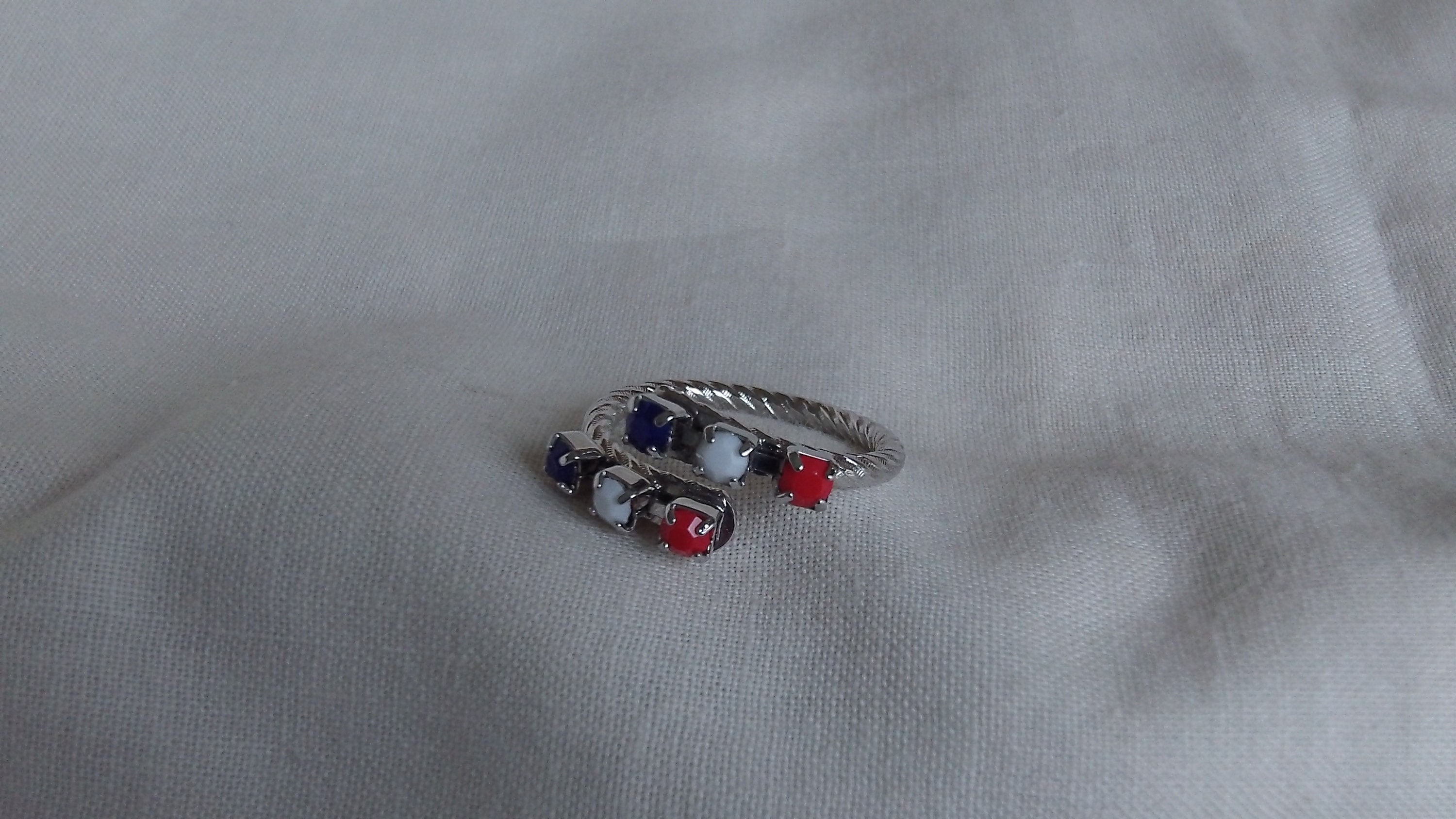 Caroline Emmons Betsy Ross Ring Vintage Patriotic Etsy