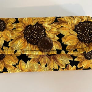 Sunflower Trifold Wallet
