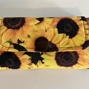 Sunflower Trifold Wallet