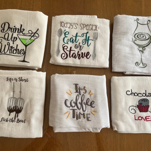 Everyday Flour Sack Kitchen Towels