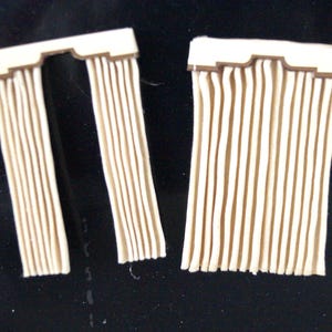 1:48 Silk Draperies, Handmade