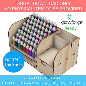 68 Bottles, Vallejo Bottle Paint Rack Desktop Organizer, Essential Oil