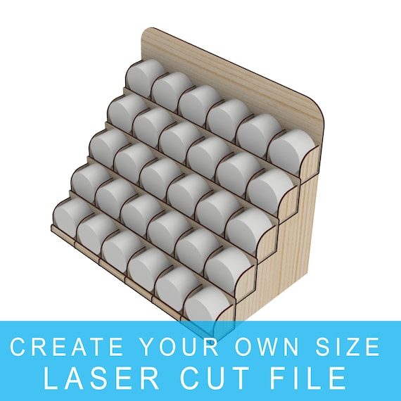 Custom Your Own Size Coaster Display Stand Countertop Retail Etsy