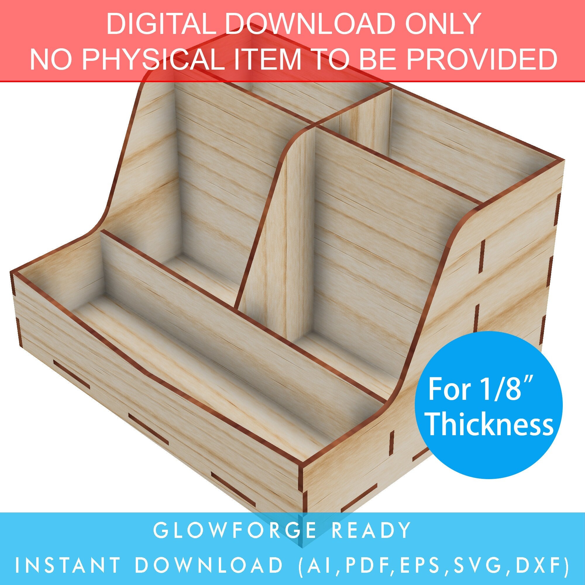 DIY Glowforge Material Rack - Build Plans, PDF Plans