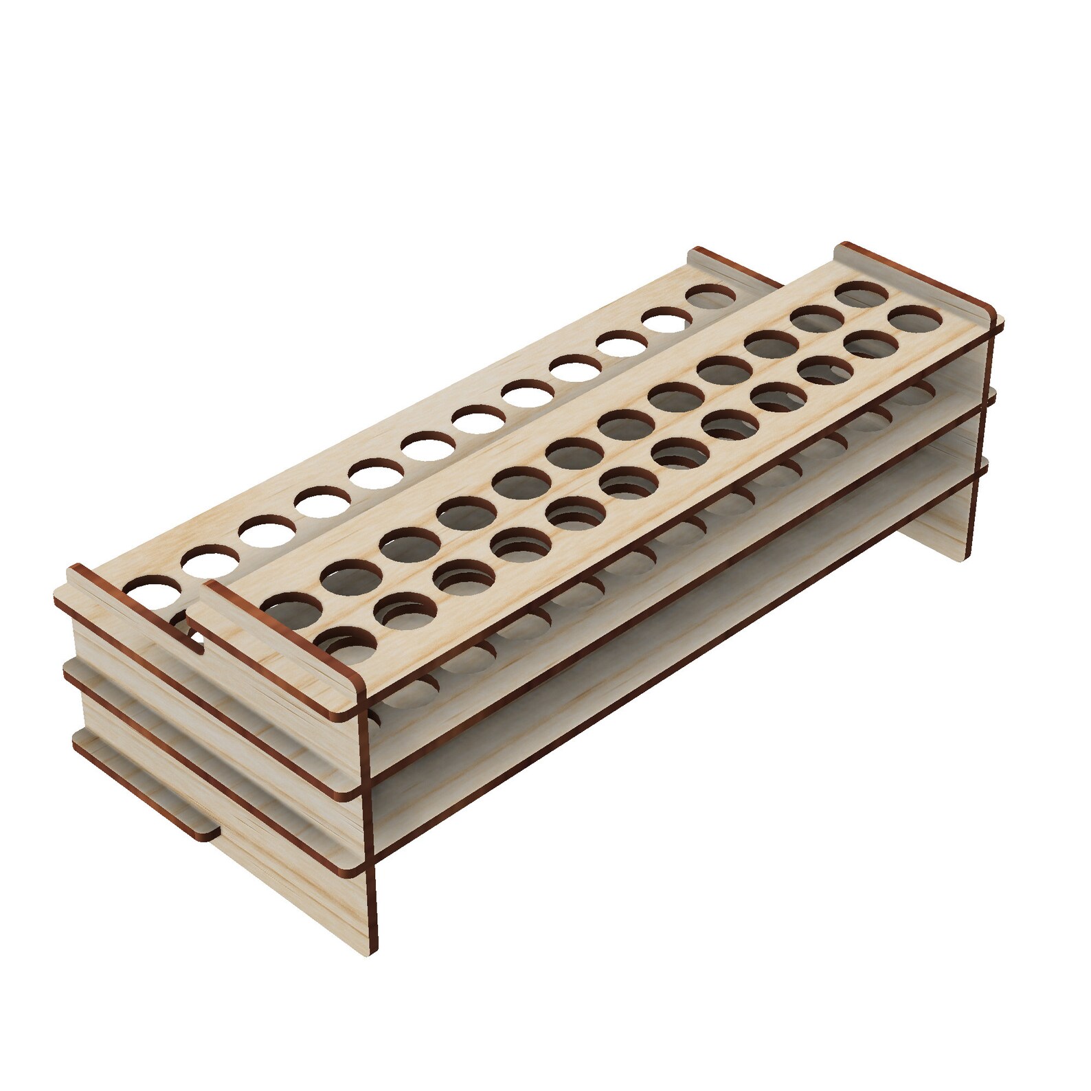 Laser Cut Files for Pen Display Stand, Marker Display Holder, Lip Stick ...