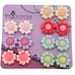Sunflower Magnetic Earrings, 7 Colors, non pierced, for Teen girls Womens