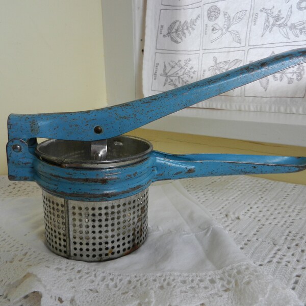 Antique Potato Ricer Etsy