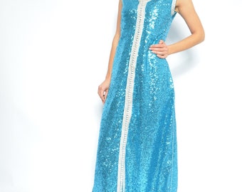 Turquoise Sequined Shirtdress / Vintage Blue Sequin Embellished Long Tunic / Fully Sequined Beaded Long Shirt Dress by Saks Fifth Ave - Etsy Turquoise Sequined Shirtdress / Vintage Blue Sequin Embellished Long Tunic / Fully Sequined Beaded Long Shirt Dress by Saks Fifth Ave - Etsy