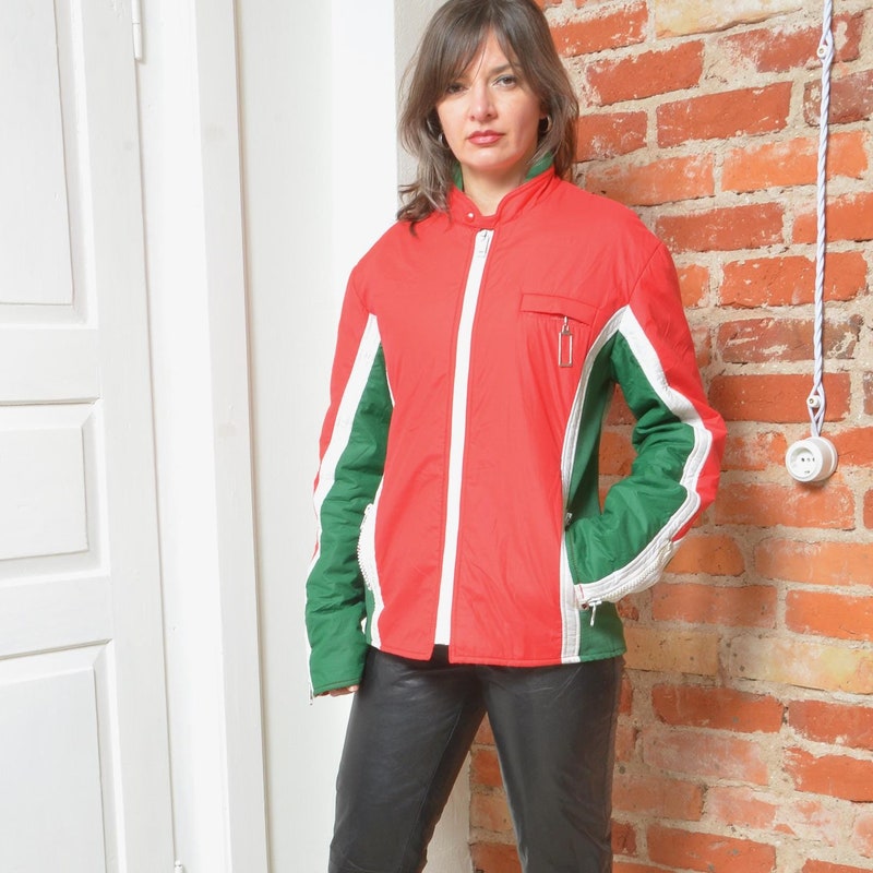 70's Navy and Red Ski Jacket by Number 1 Sun main image 1
