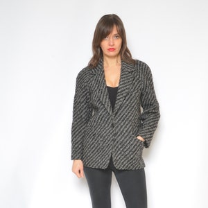 Blazer tweed femme clearance