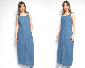 overall dress maxi