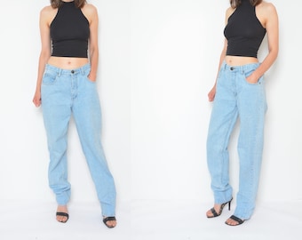 90s Vintage High Waisted Mom Jeans - Relaxed Fit XL