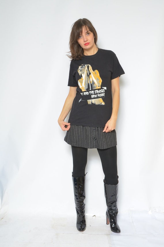 Vintage Iggy And The Stooges Raw Power T-Shirt / 9
