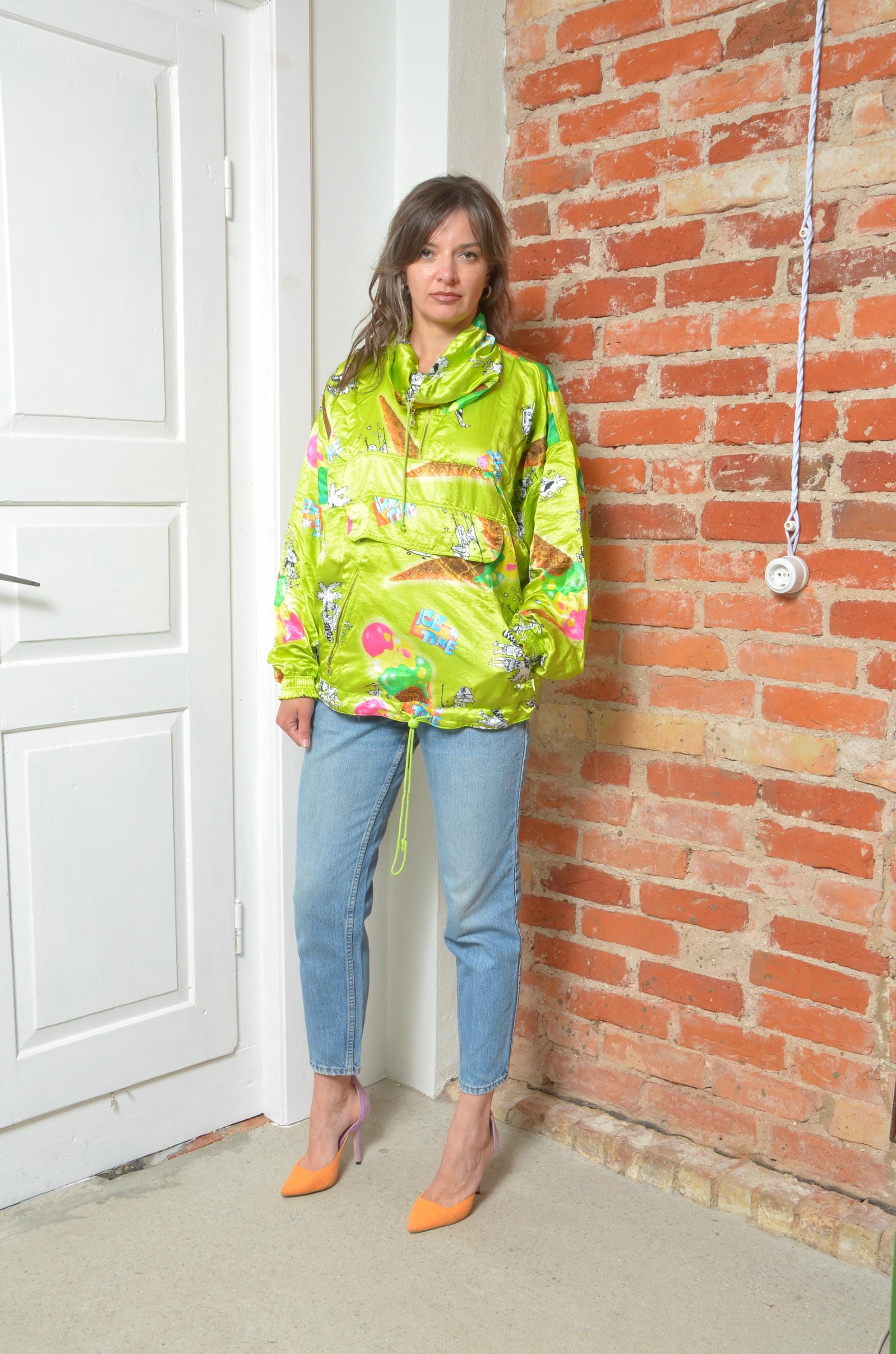 Rare 80s Neon Green 