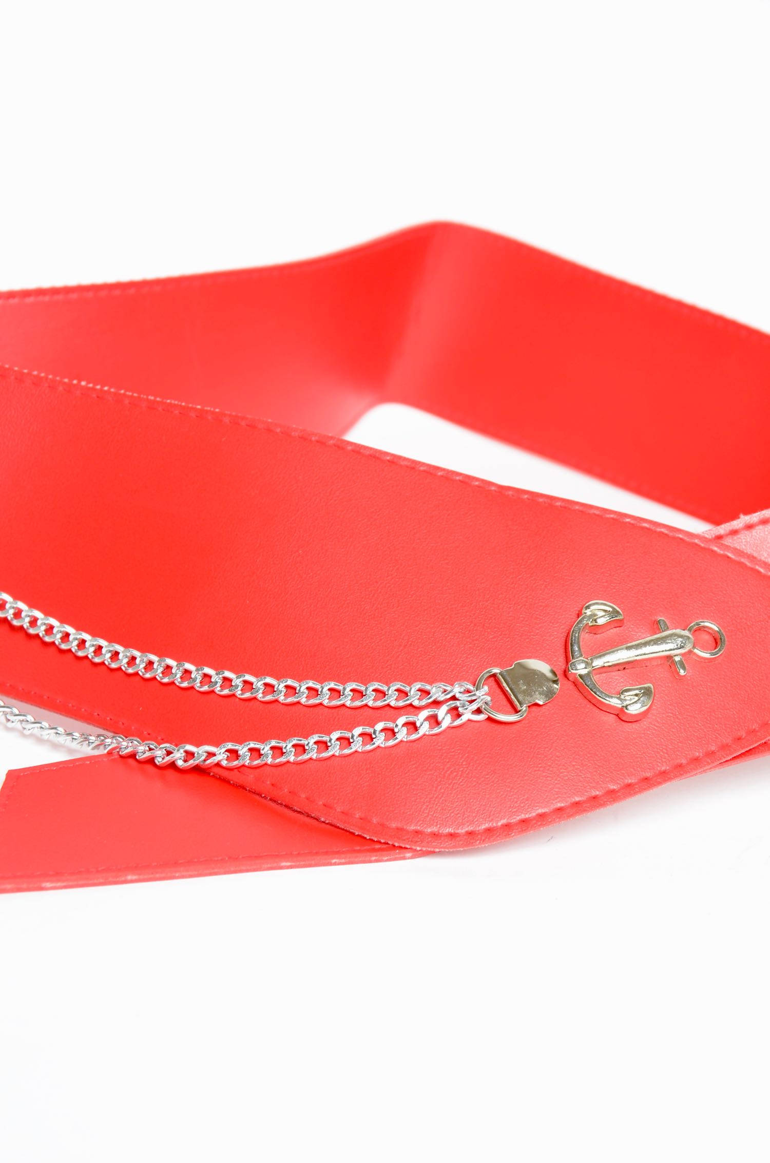 VINTAGE RED LEATHER CHAIN BELT FTL-02-139 il_fullxfull.3694937409_n5rb.jpg main image 4
