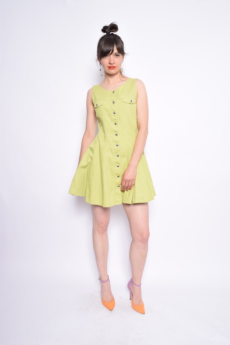 Cheap Lime Green Mini Dresses