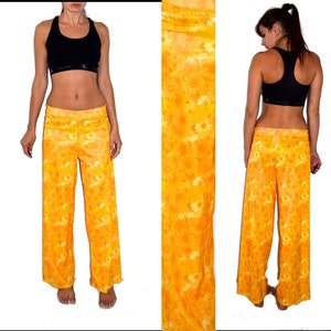Vintage Wide Leg Daisy Pants