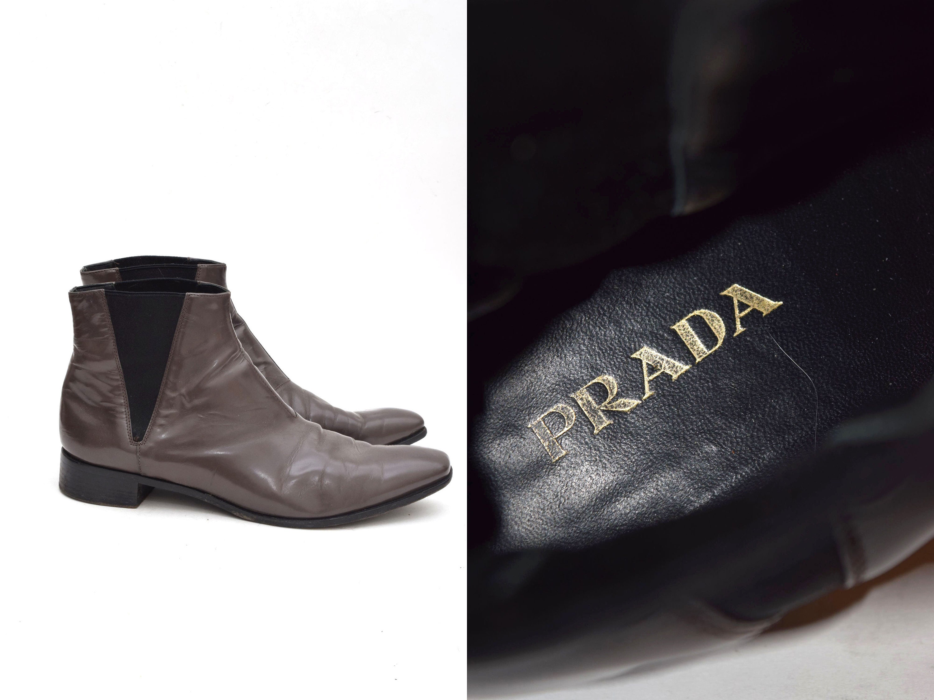 Vintage top prada boots