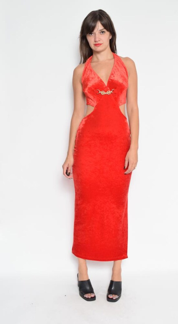 red velvet backless dress Zapaka Women Dark Red Holiday Party Dress Velvet Long A Line Strapless Back Zipper Gala Dress, Dark Red / US10