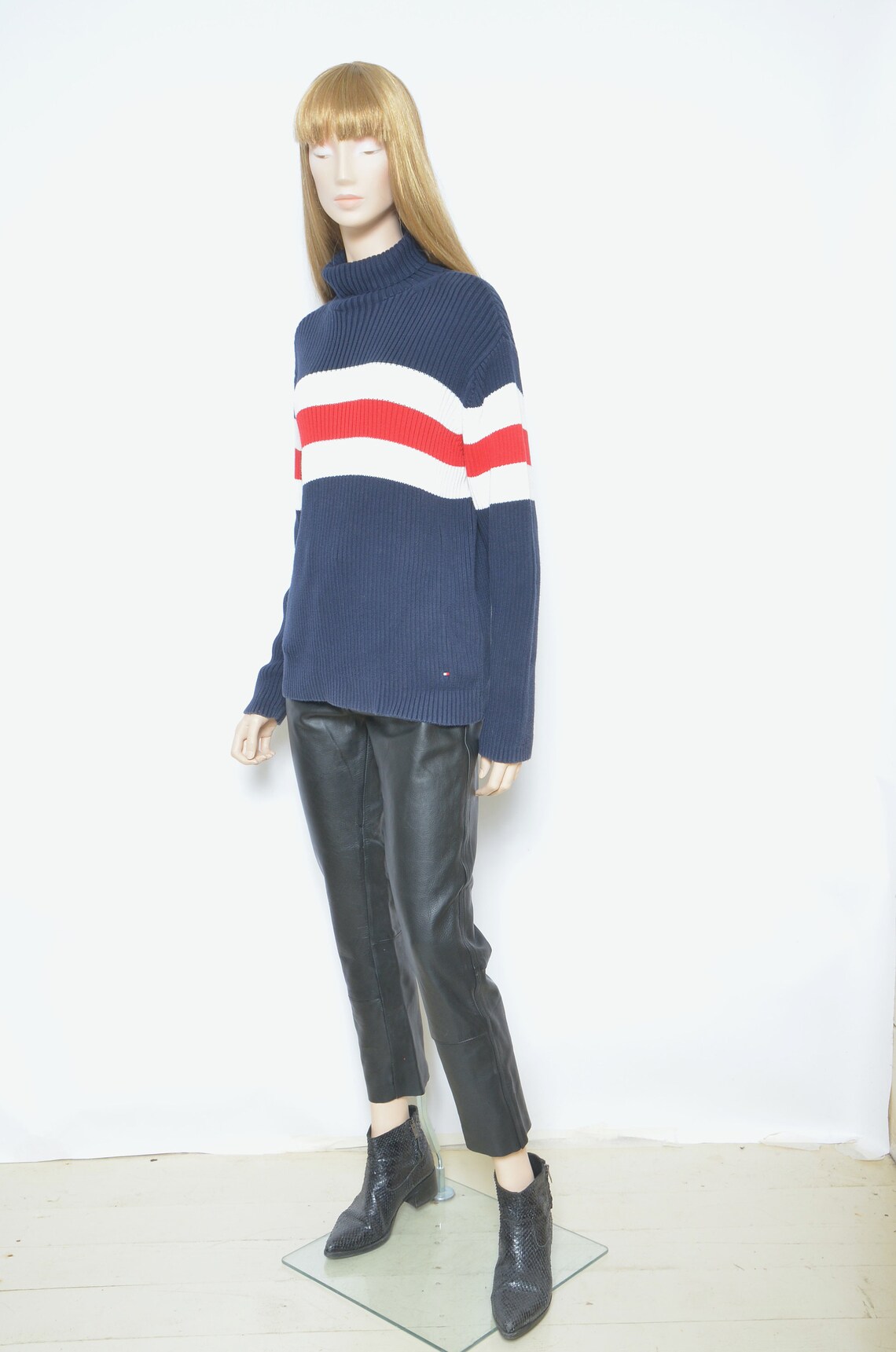 tommy hilfiger ribbed turtleneck