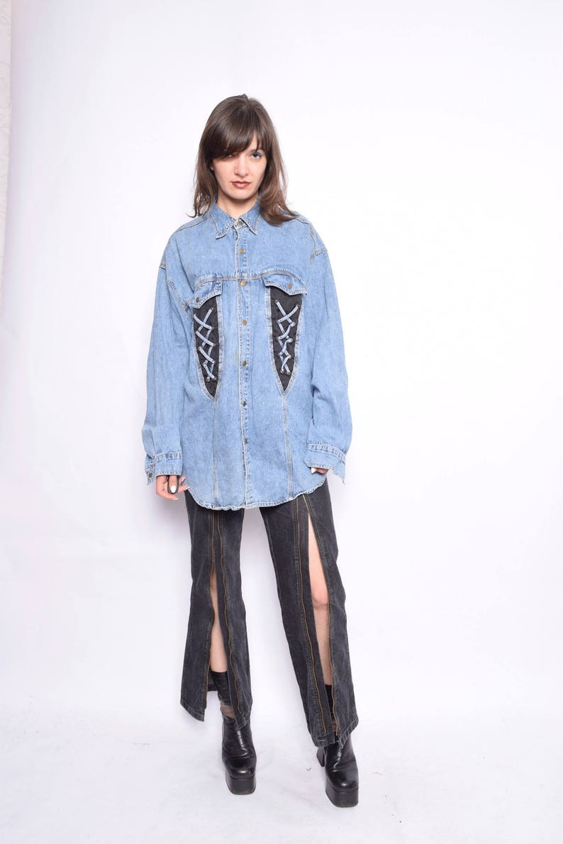 blue jeans colour shirt