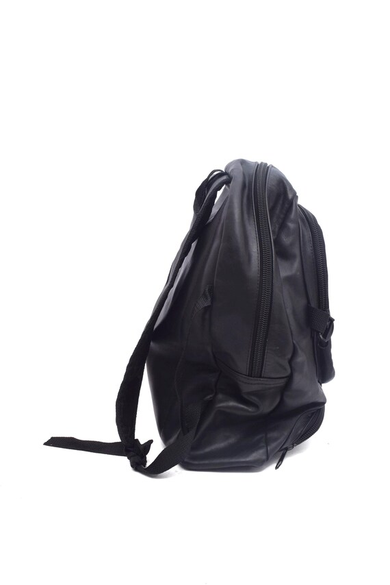 black leather backpack ebay uk Saffiano Rucksack  MM LONDON The front features a sensual John Lewis Backpacks for Women