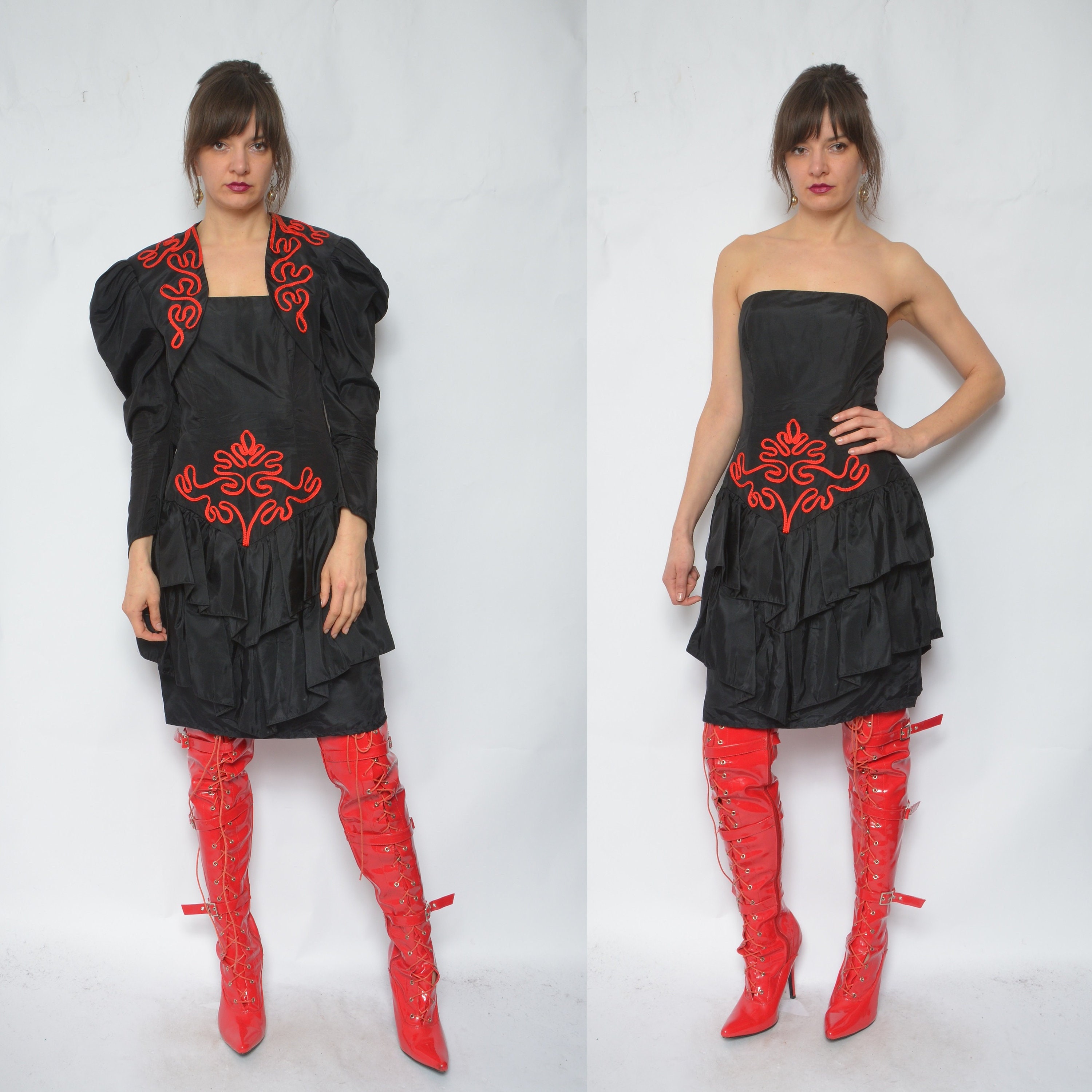 スーツ・フォーマル・ドレス 2WAY VOLUME FRILL BOLERO SET DRESS il_fullxfull.2255839333_8ykj.jpg