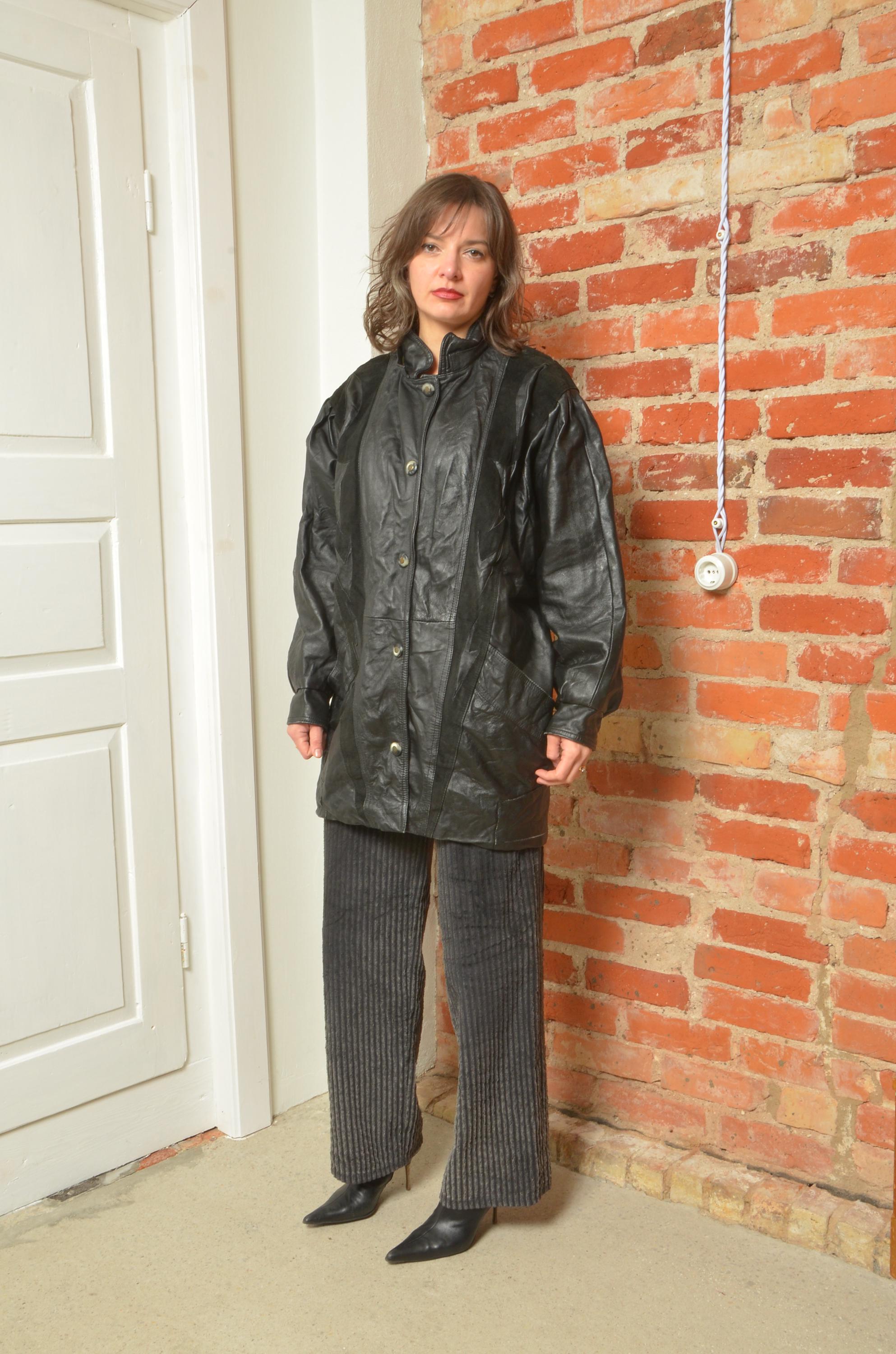 【シェビニオン】 80s genuine leather Mods coat シェビニオン】 80s genuine leather Mods coat VINTAGE | 80's