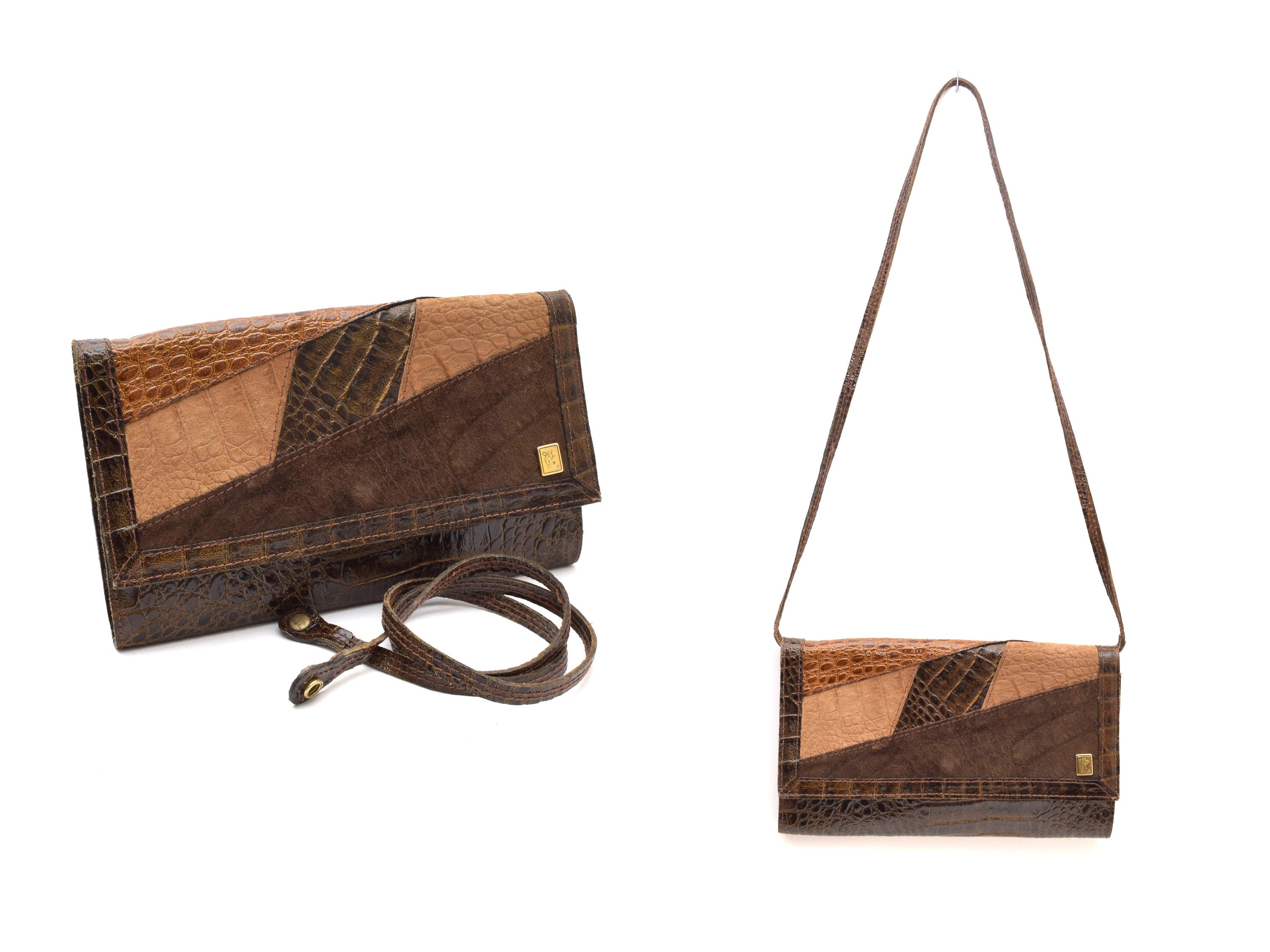 【archive】90s Gold-buckles Leather bag archive】90s Gold-buckles Leather bag