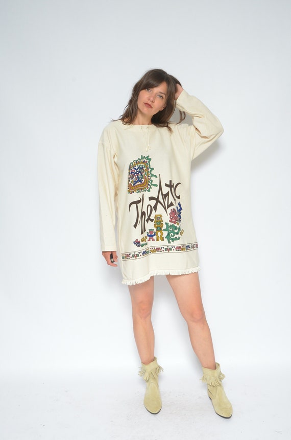 80s sweatshirt dress Clearance